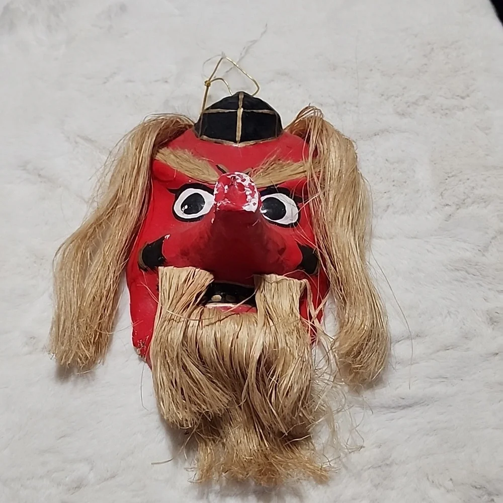 HANDMADE CARDBOARD MASK.